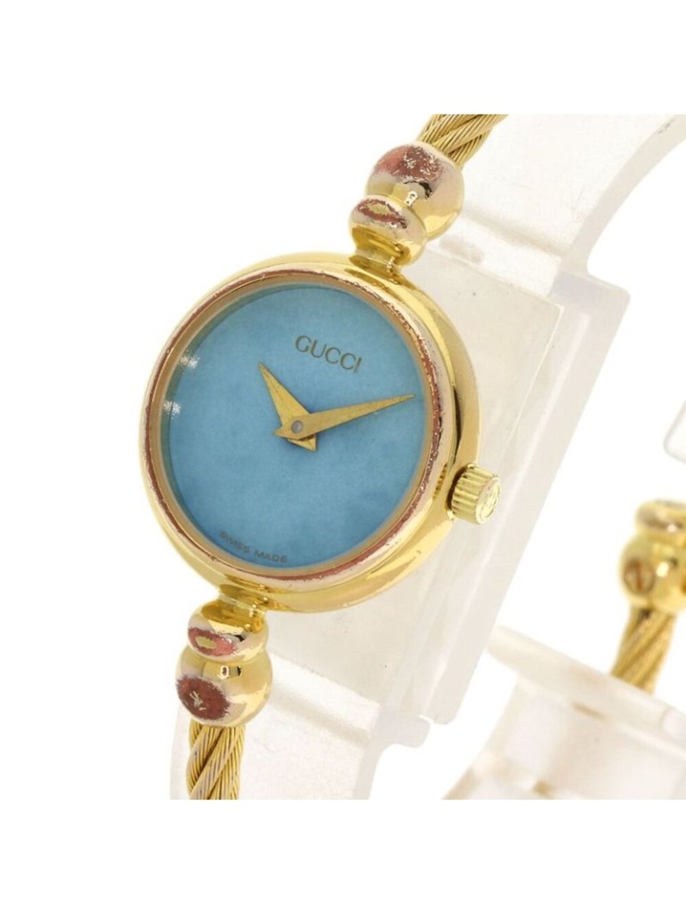 Gucci Round Face Turquoise Watch - Picture 3 of 15